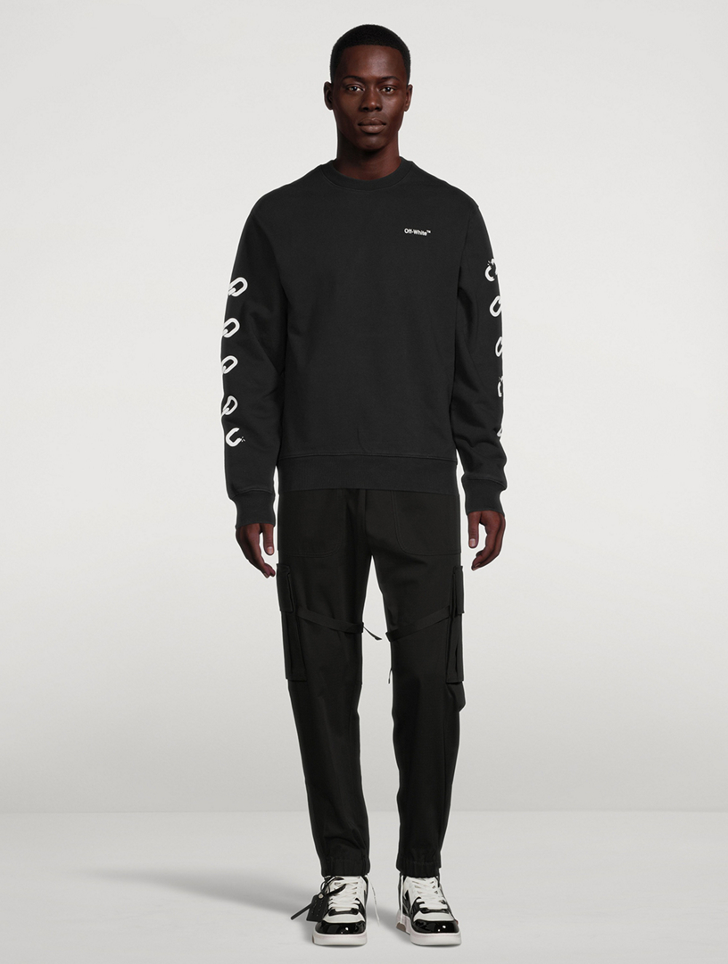 Chain Arrow Slim Sweatshirt