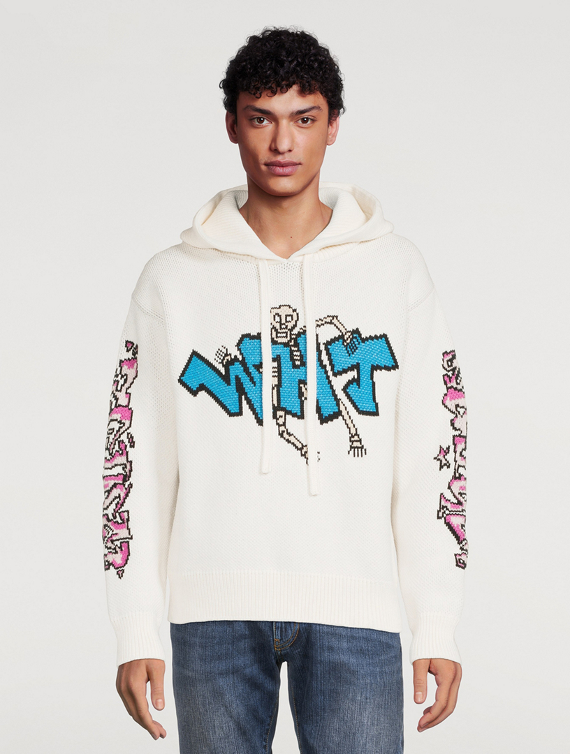 Wool-Blend Chunky Hoodie