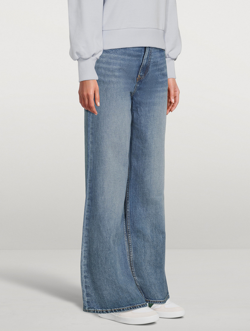 GANNI Magny Wide-Leg Jeans | Holt Renfrew