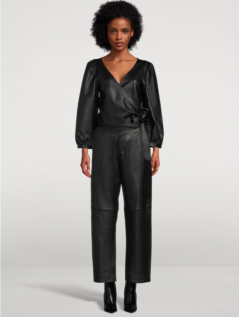 BA SH Hael Leather Trousers Holt Renfrew