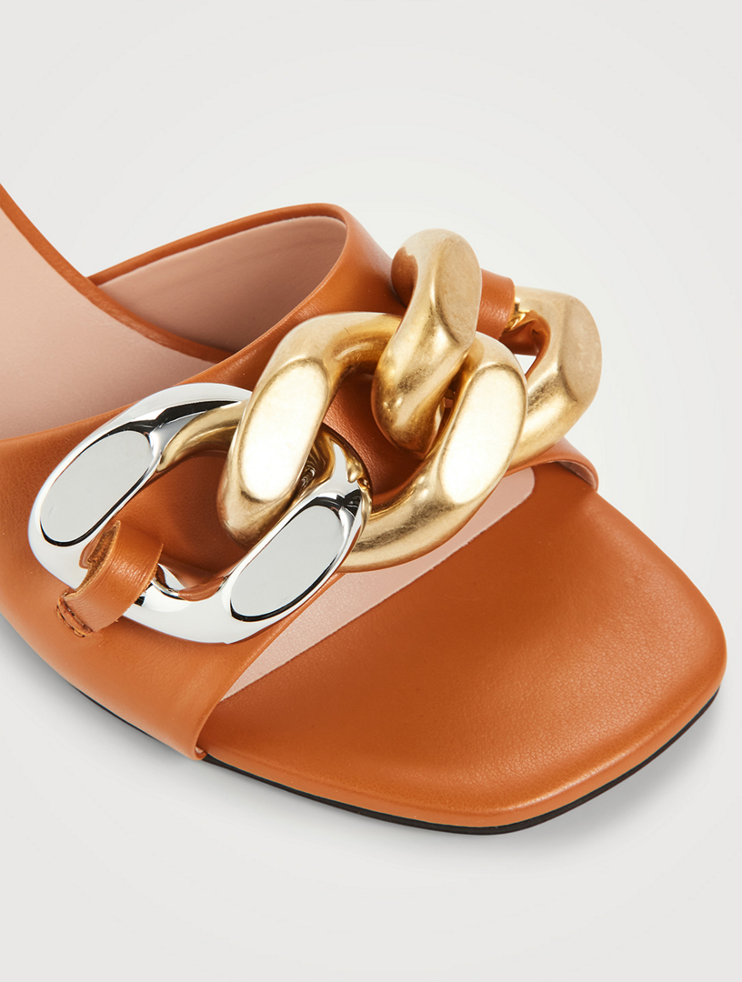 Falabella Kitten-Heel Mules