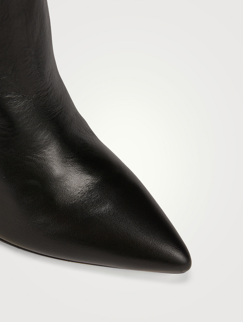 Geni Leather Scrunch Boots