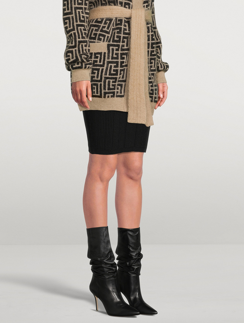 Geni Leather Scrunch Boots