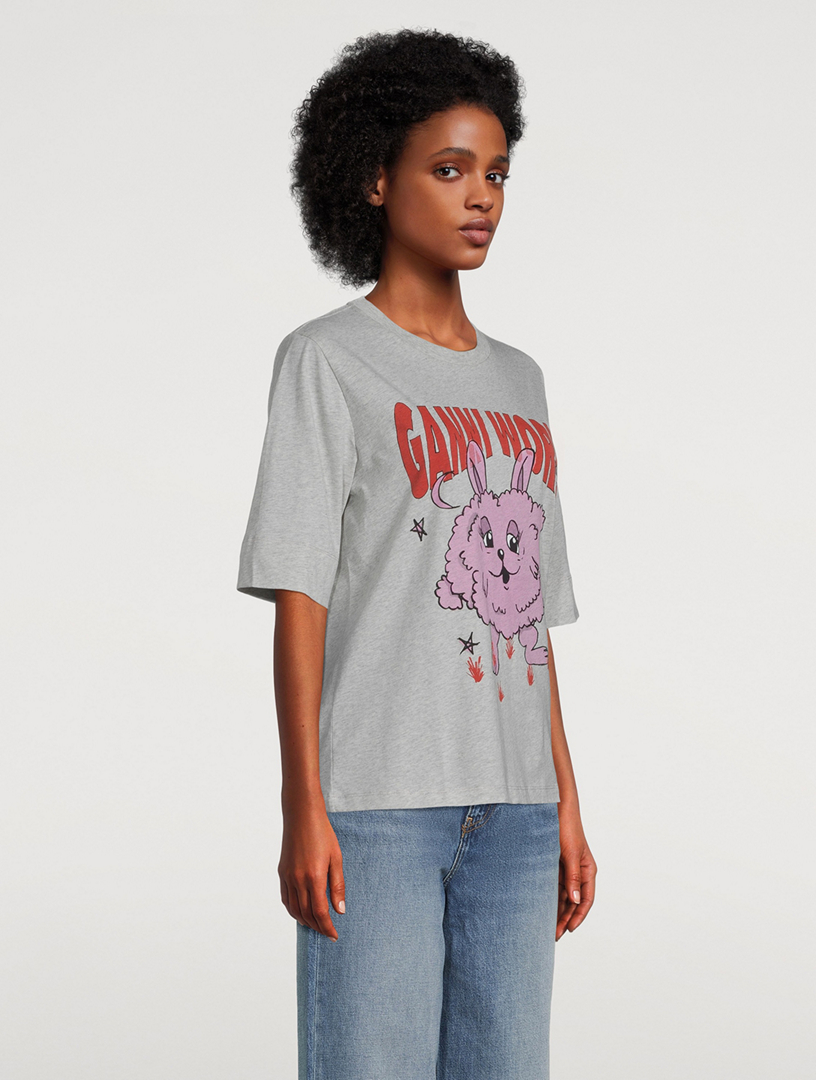 GANNI Graphic T-Shirt | Holt Renfrew