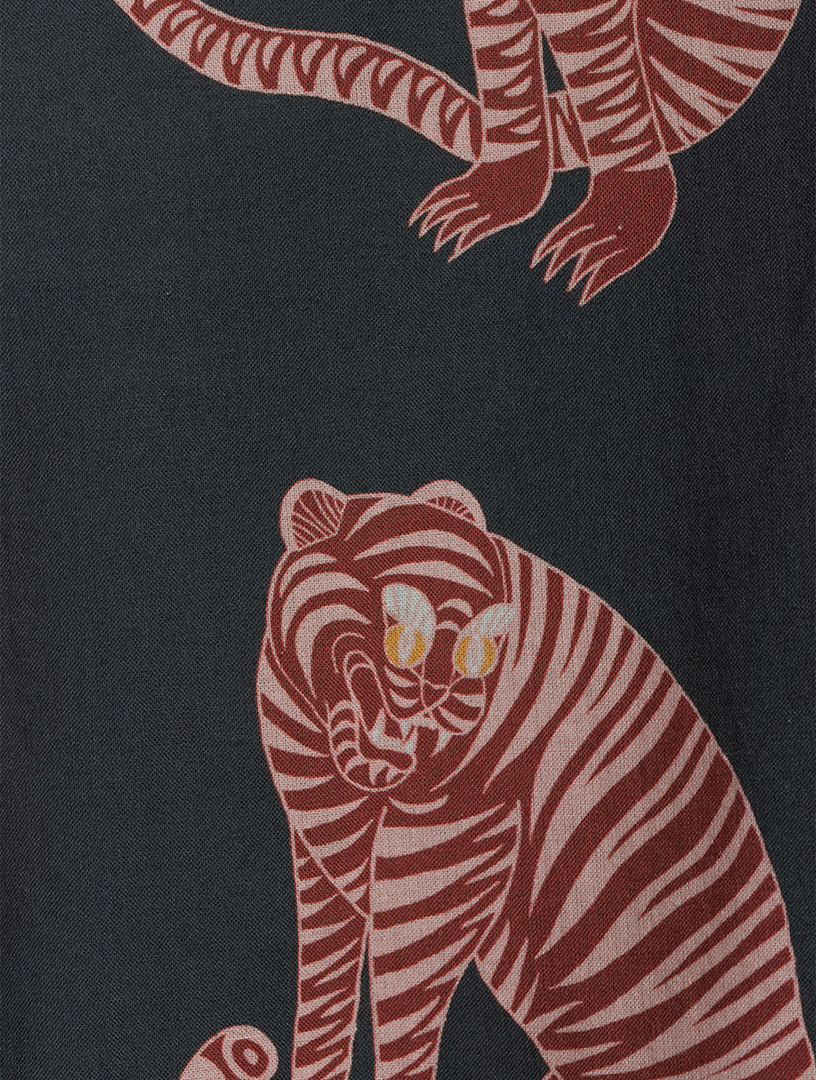 Knickers Sansindo Tiger Print Navy/Pink – Desmond & Dempsey
