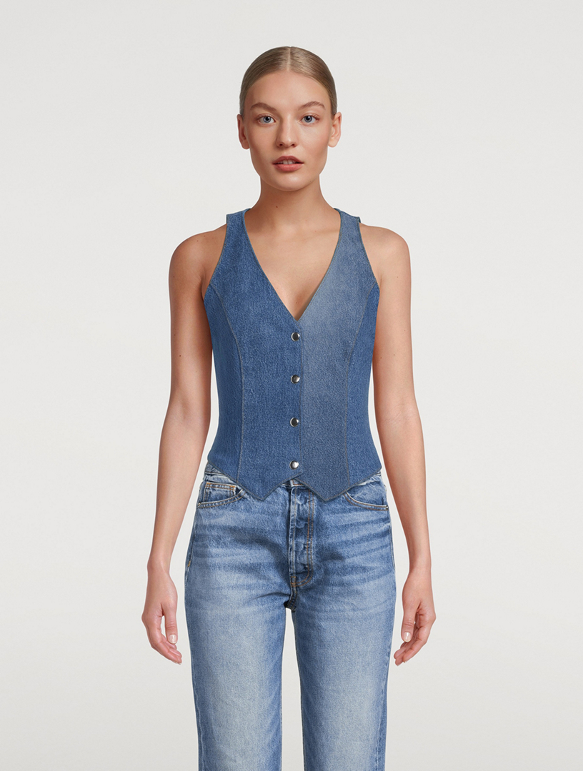 Ava Denim Vest
