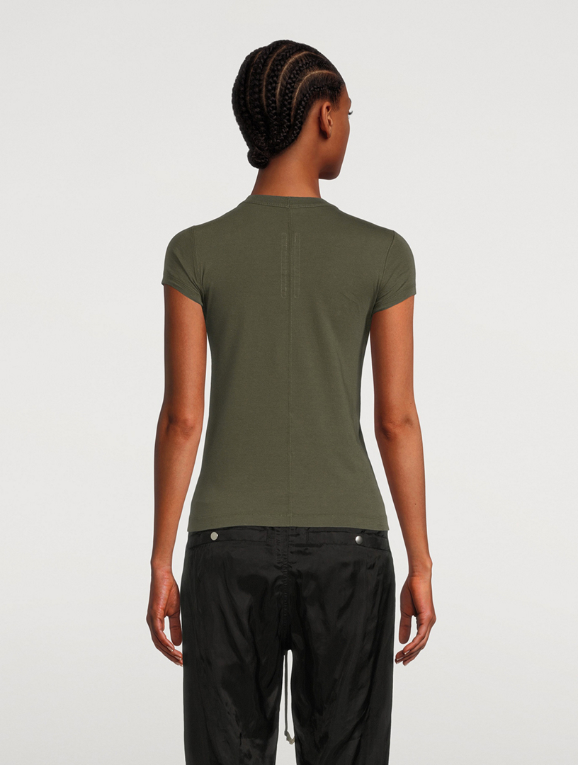 Cotton Cropped Level T-Shirt