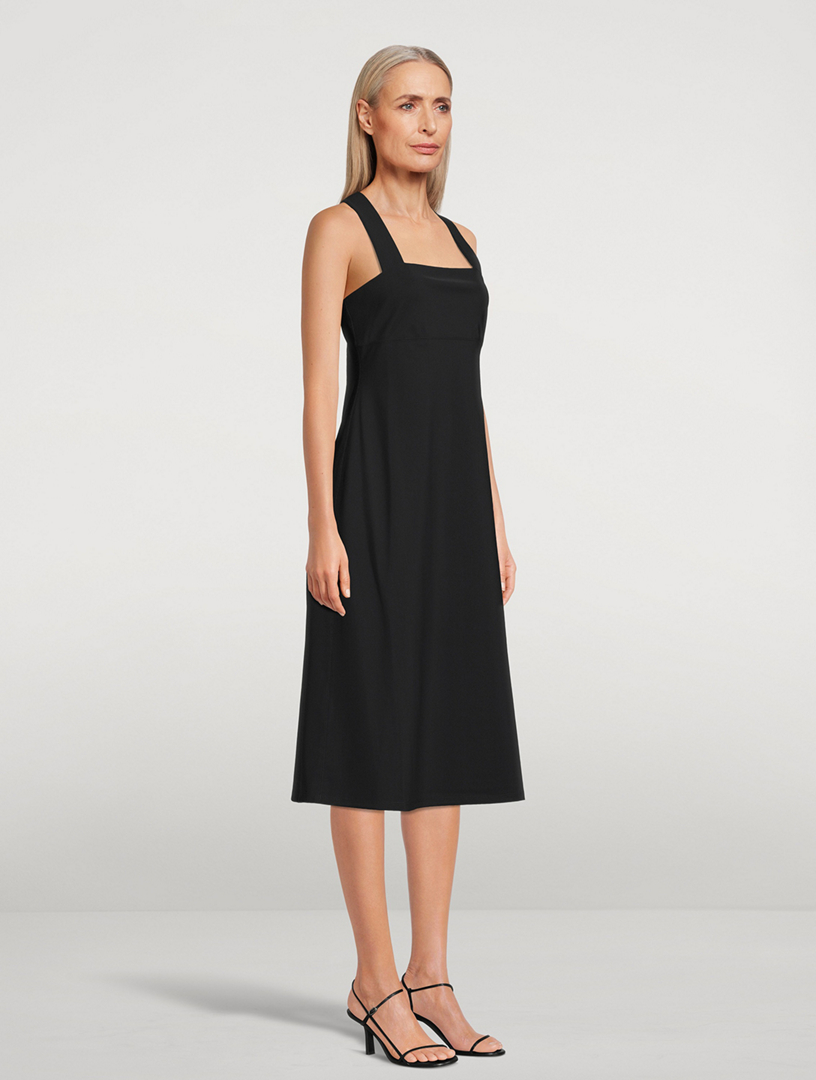 Precision Ponte Cross-Back Dress