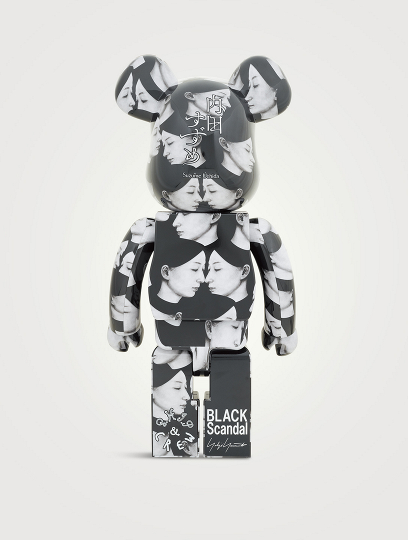 BEARBRICK BLACK Scandal Yohji Yamamoto x Suzume Uchida x S.H.I.P