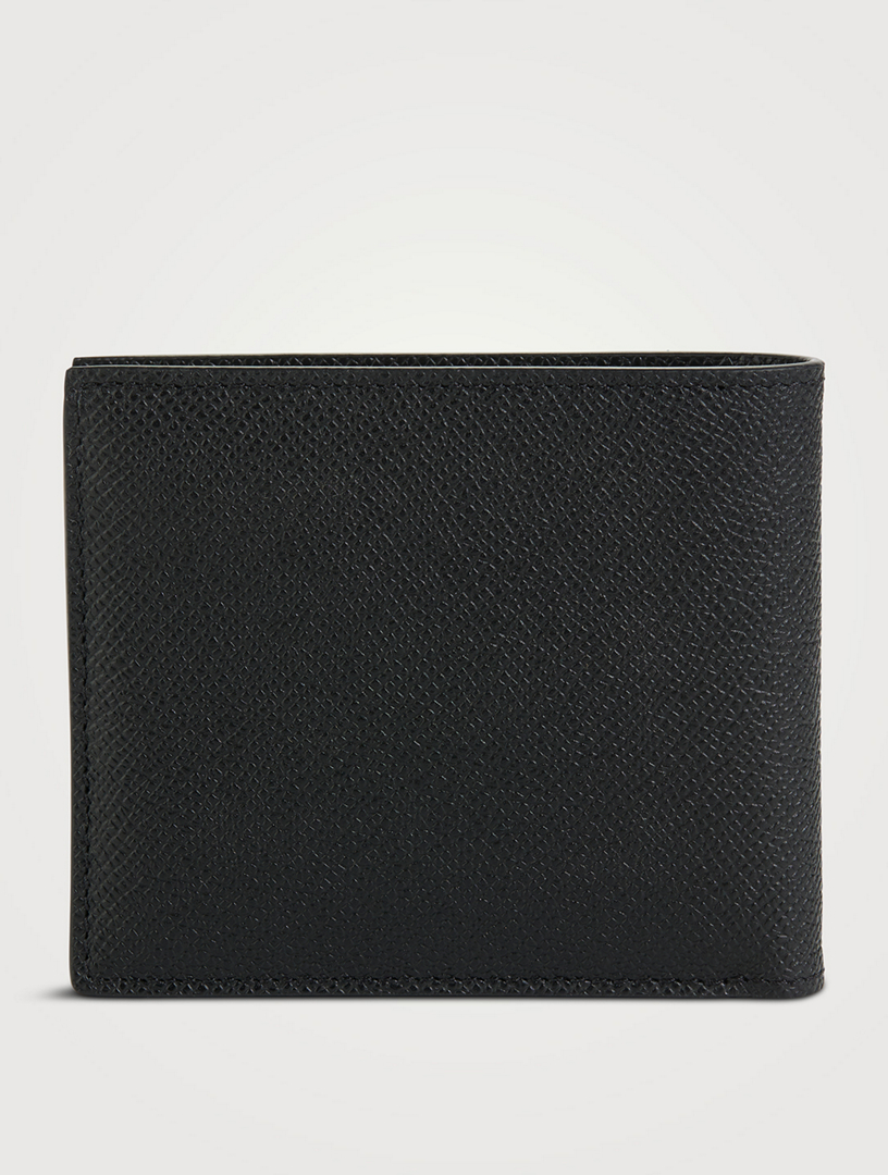 T Line Leather Bifold Wallet