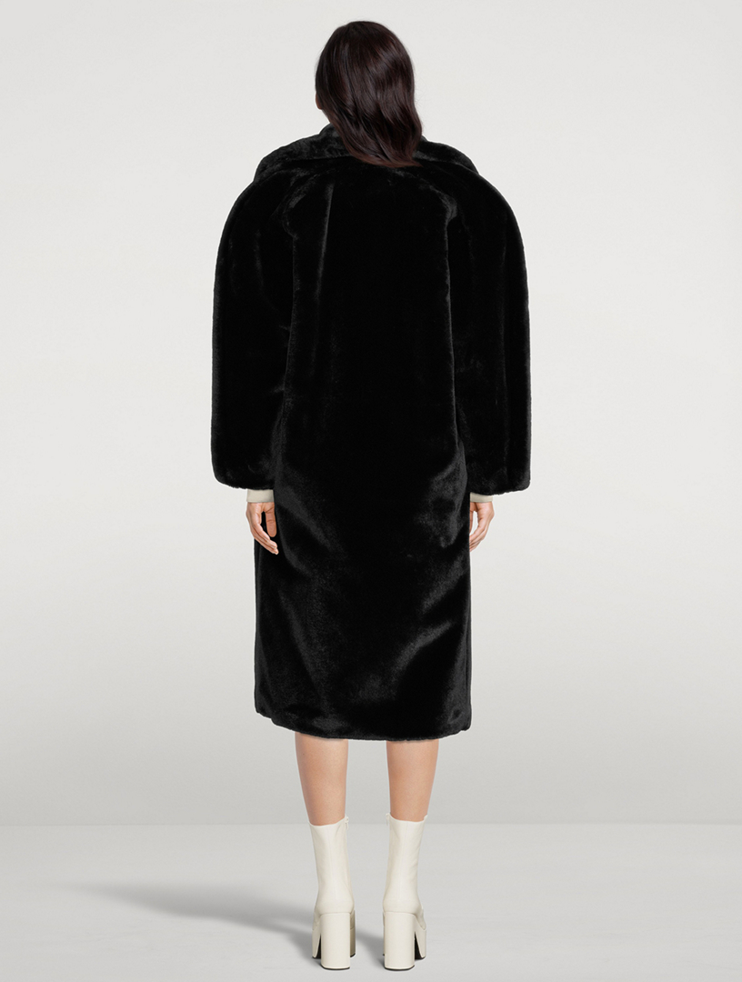 Royal Tris Faux Fur Coat