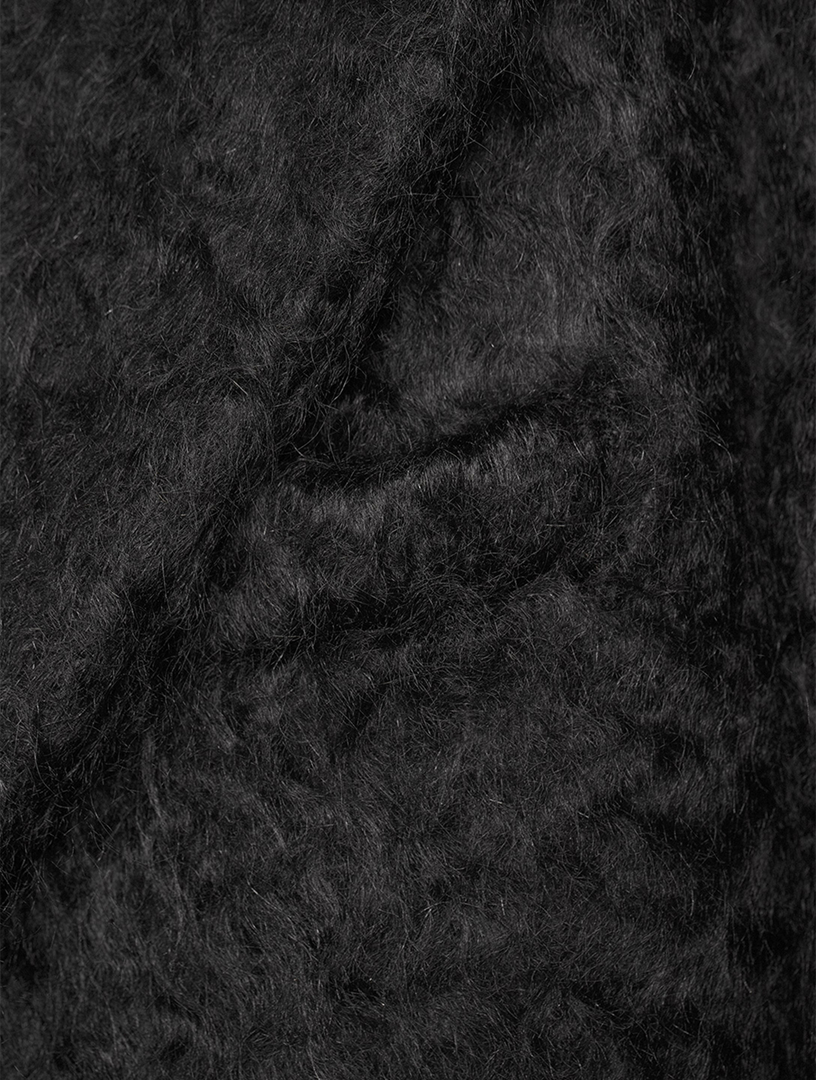 Mohair And Wool Oversized Jacket