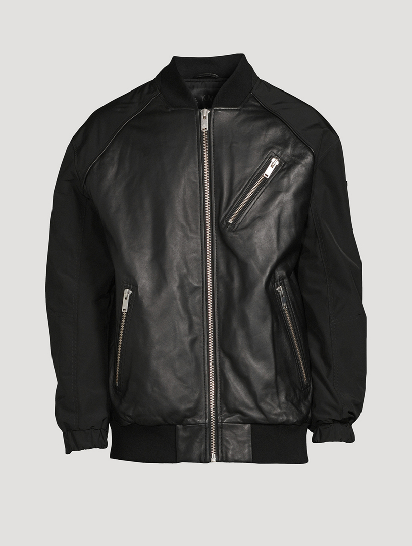 Moose knuckles leather sales jacket