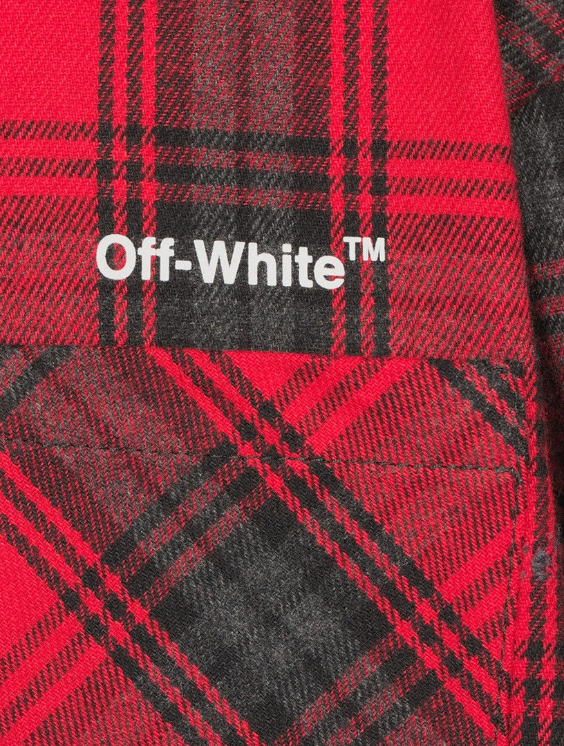 Rubber Arrow Check Flannel Shirt