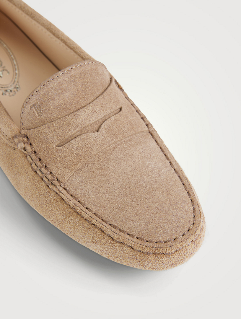 Tod's gommino suede on sale loafers