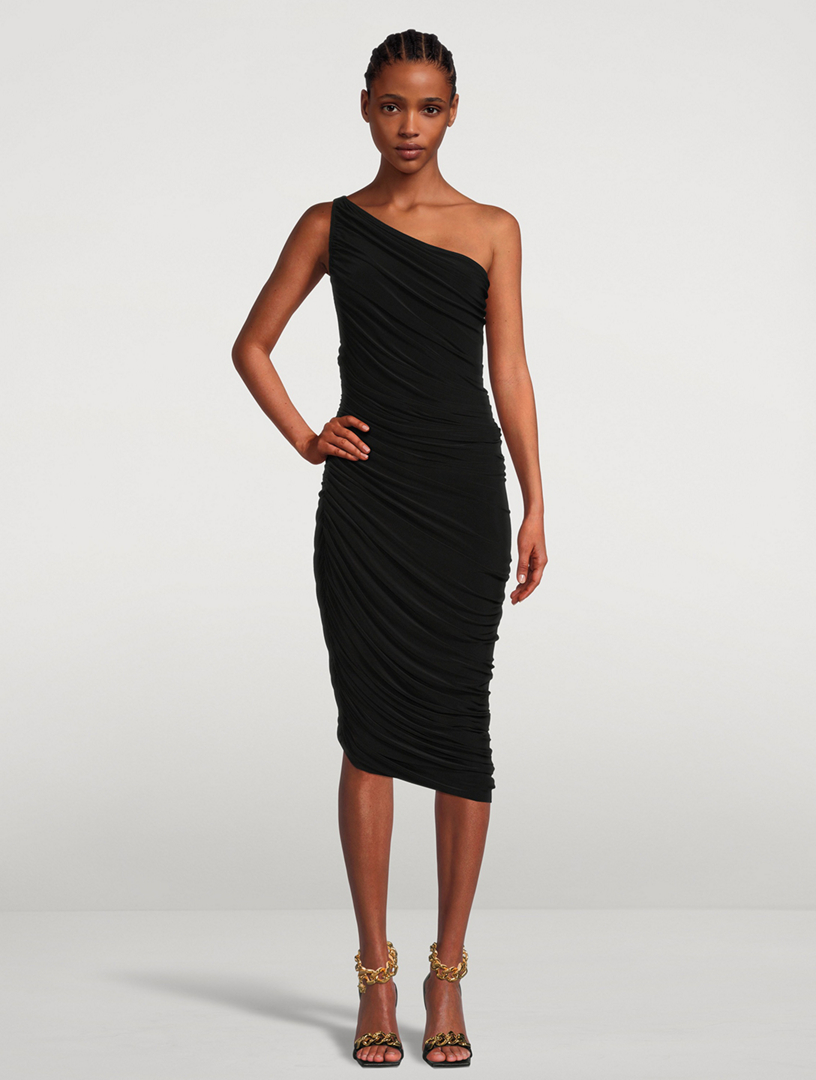 NORMA KAMALI Diana One Shoulder Dress Holt Renfrew