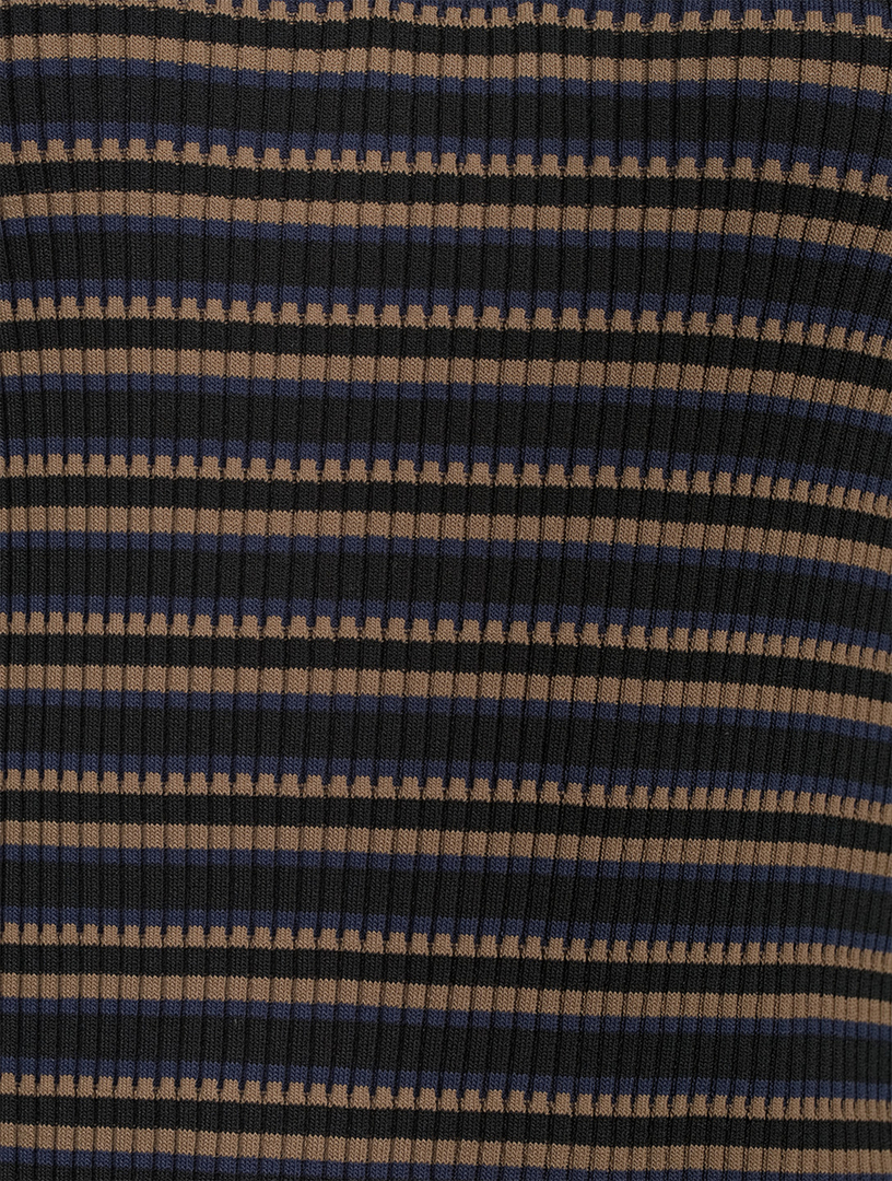 Stripe Jacquard Tank Top