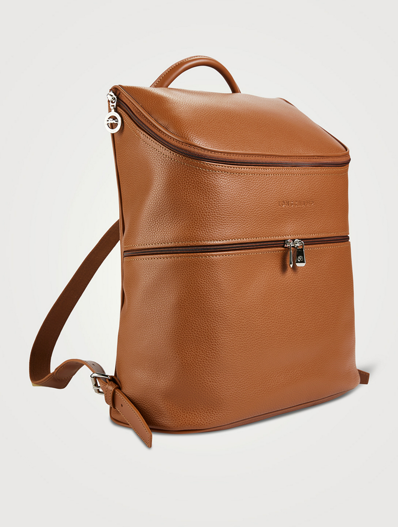 Le Foulonné Leather Backpack - Main Image
