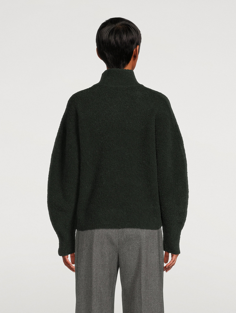 Cozy Bouclé Turtleneck Sweater