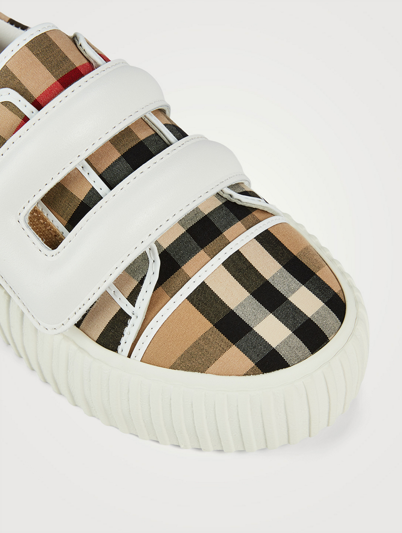 Burberry sneakers on sale kids 2017