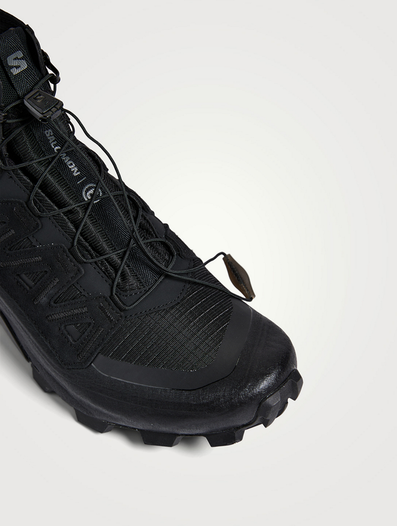 トレッキングシューズCROSS HIGH☆MM6 Maison MargielaxSalomon MAISON MARGIELA MM6 Maison Margiela x Salomon Cross High-Top