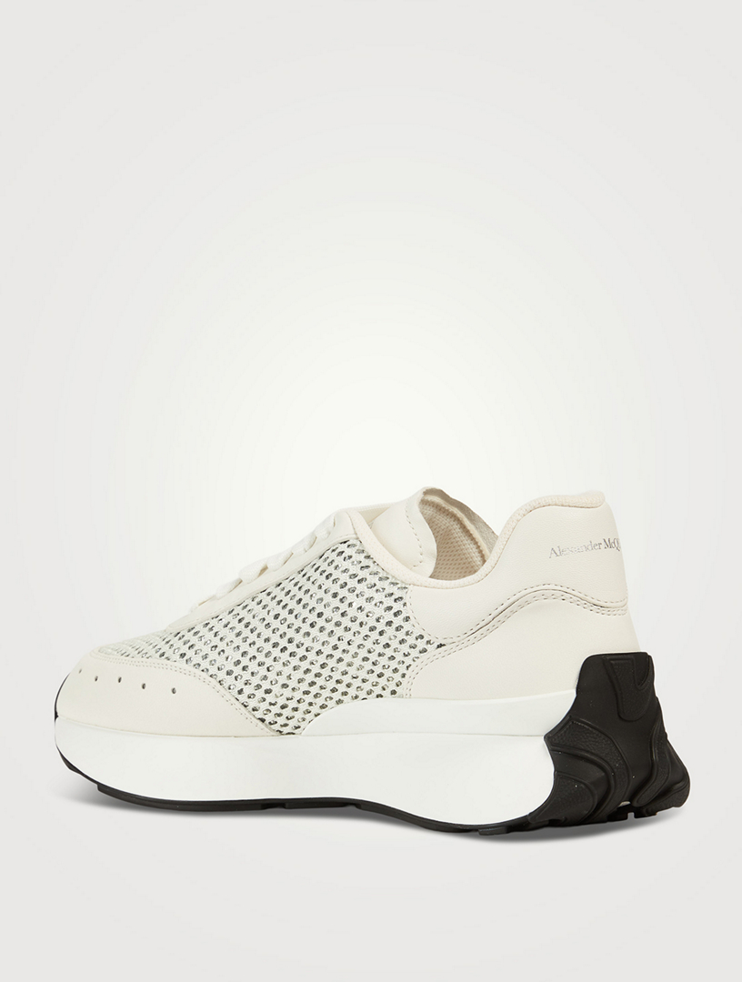 Sprint Runner mesh and suede sneakers