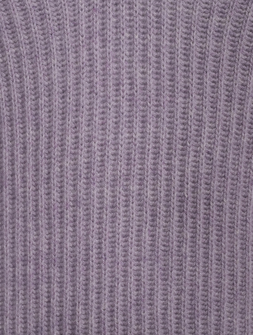 Wool And Cashmere Fisherman Polo Sweater