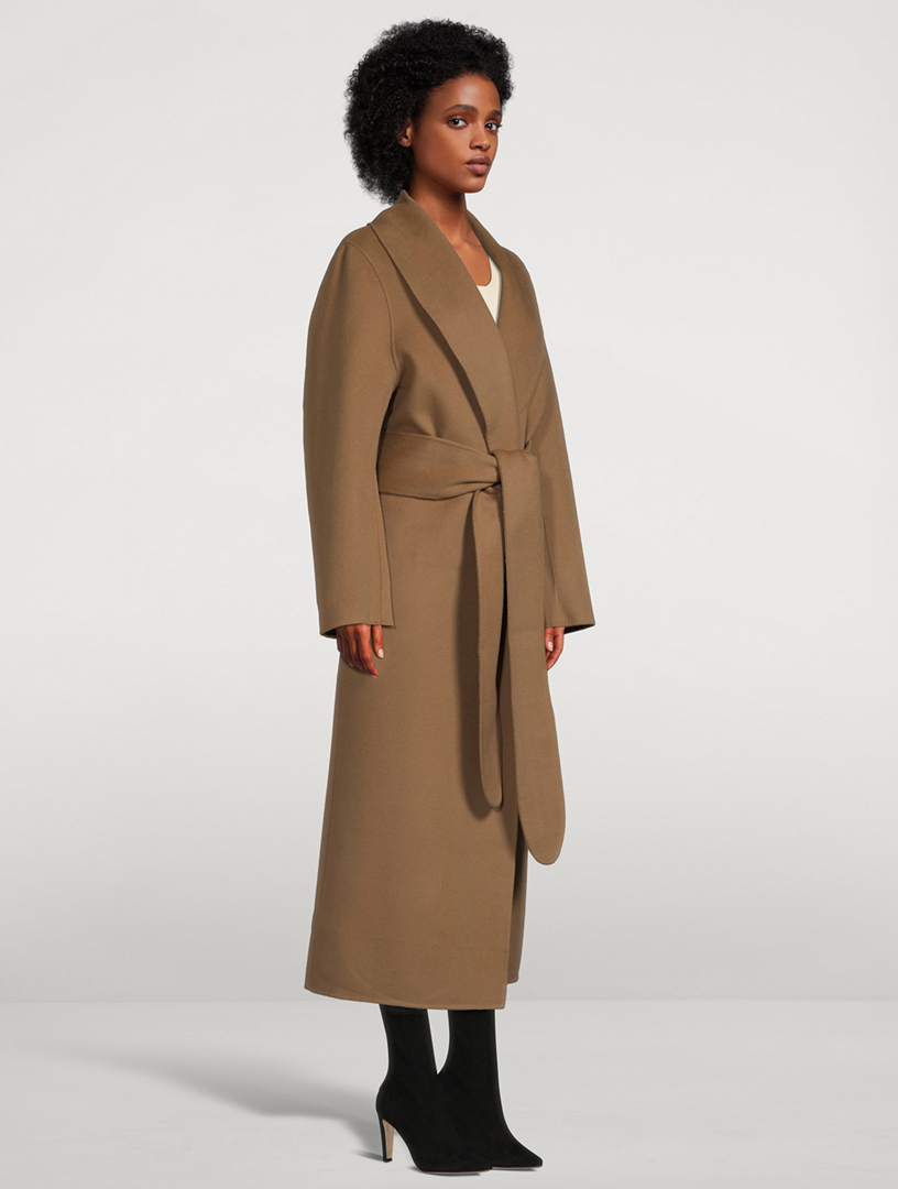 Belted robe coat hotsell