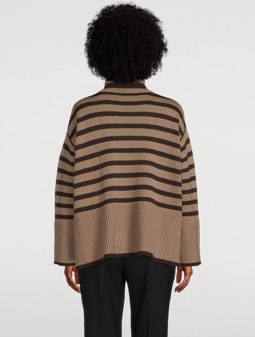 Signature Stripe Turtleneck