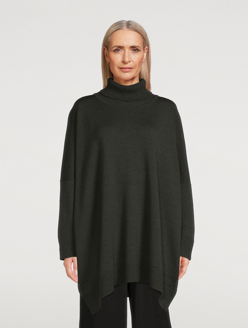 Extra-Fine Wool Turtleneck Sweater