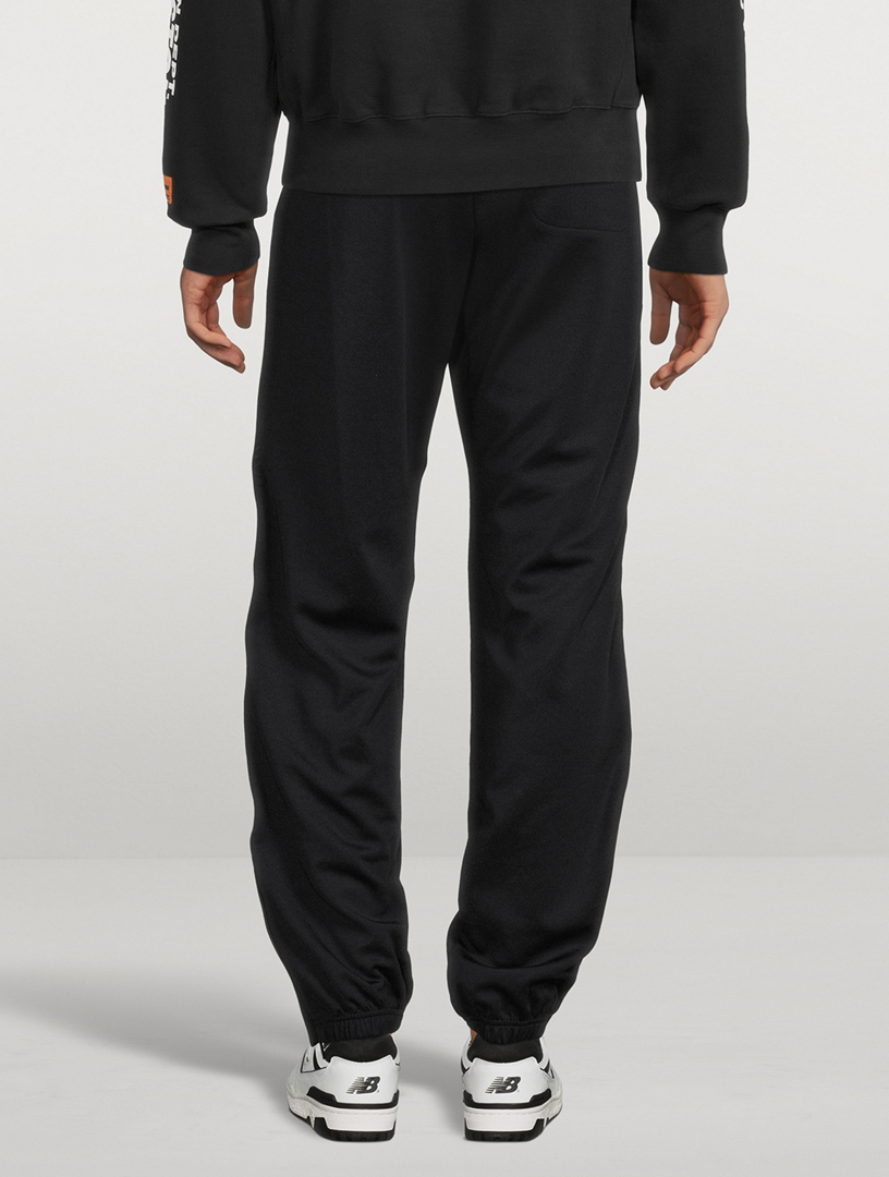 Cotton-Blend Track Pants