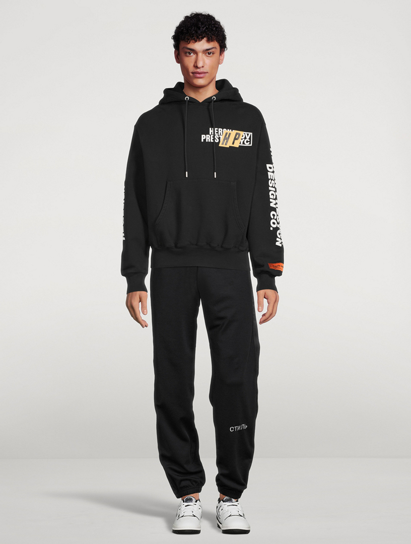 Cotton-Blend Track Pants