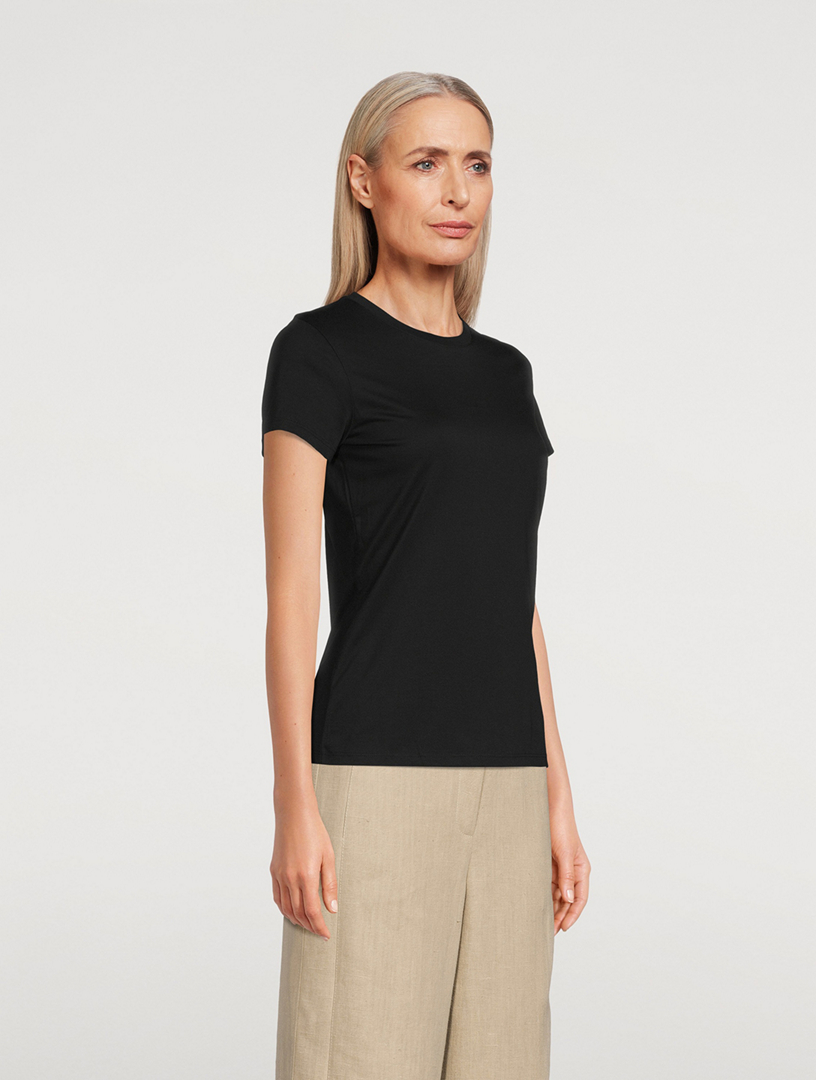 Theory Johnna Pima Cotton Tee