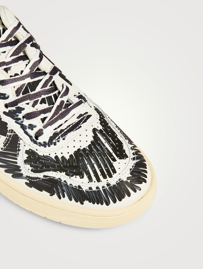 MARNI Marni x Veja V-10 Leather Sneakers | Holt Renfrew