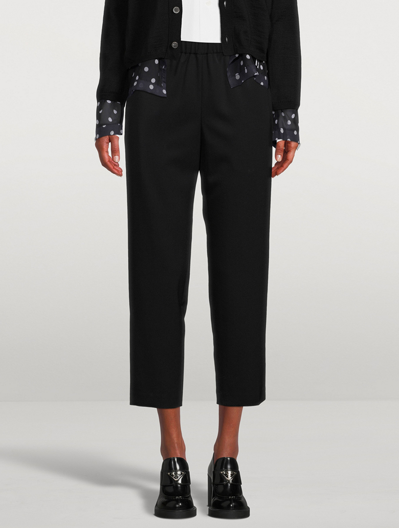 COMME DES GARÇONS COMME DES GARÇONS Wool Gabardine Straight-Leg