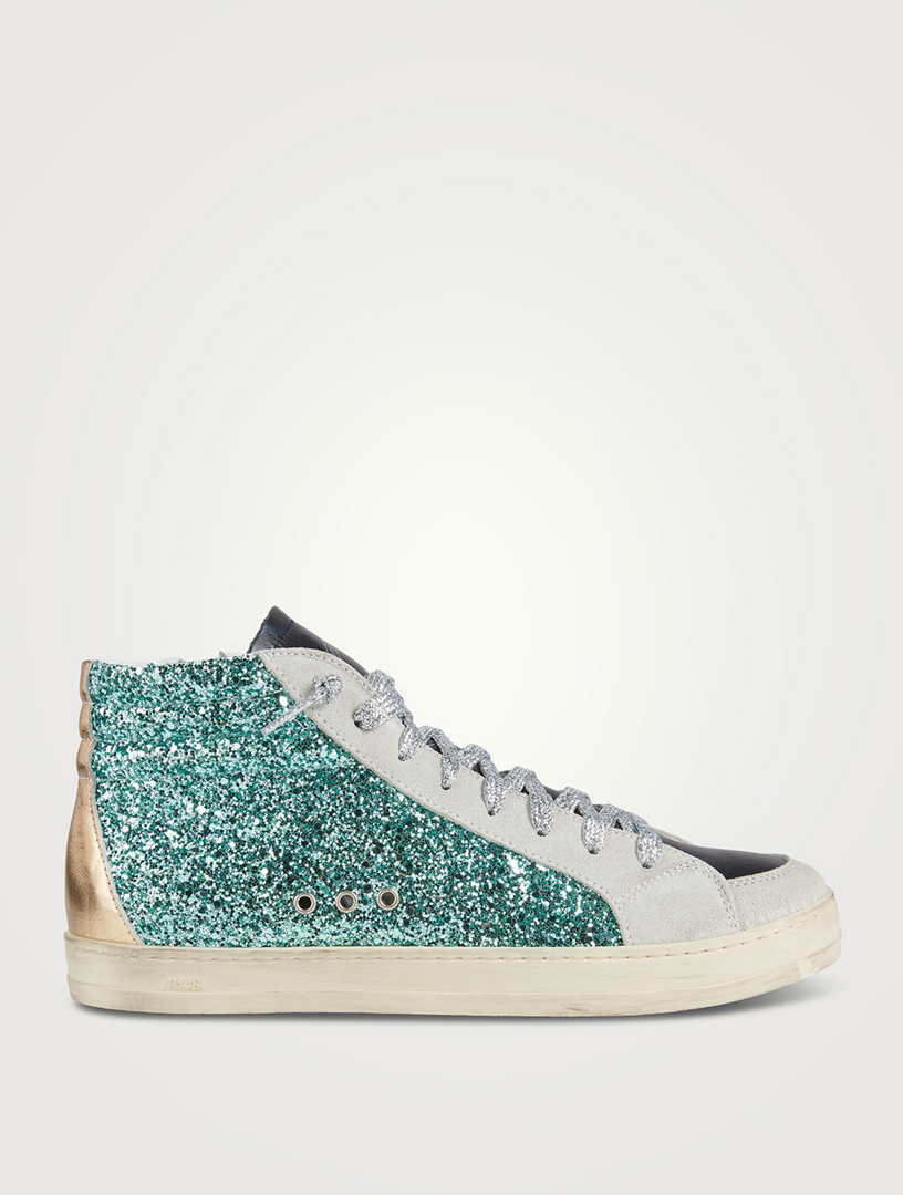 P448 Panter Glitter Skate Sneakers | Holt Renfrew