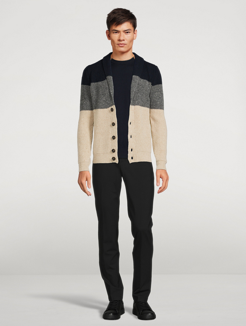 Stretch Wool Canvas Chino Pants