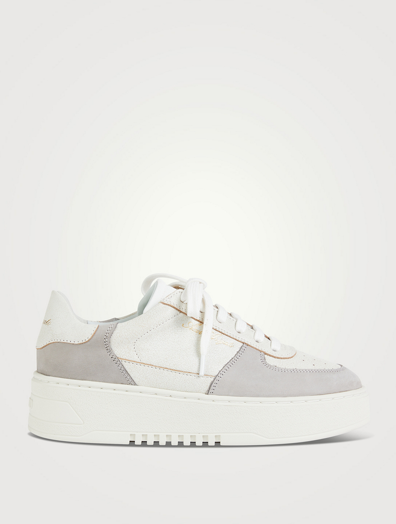 Orbit Leather And Suede Sneakers