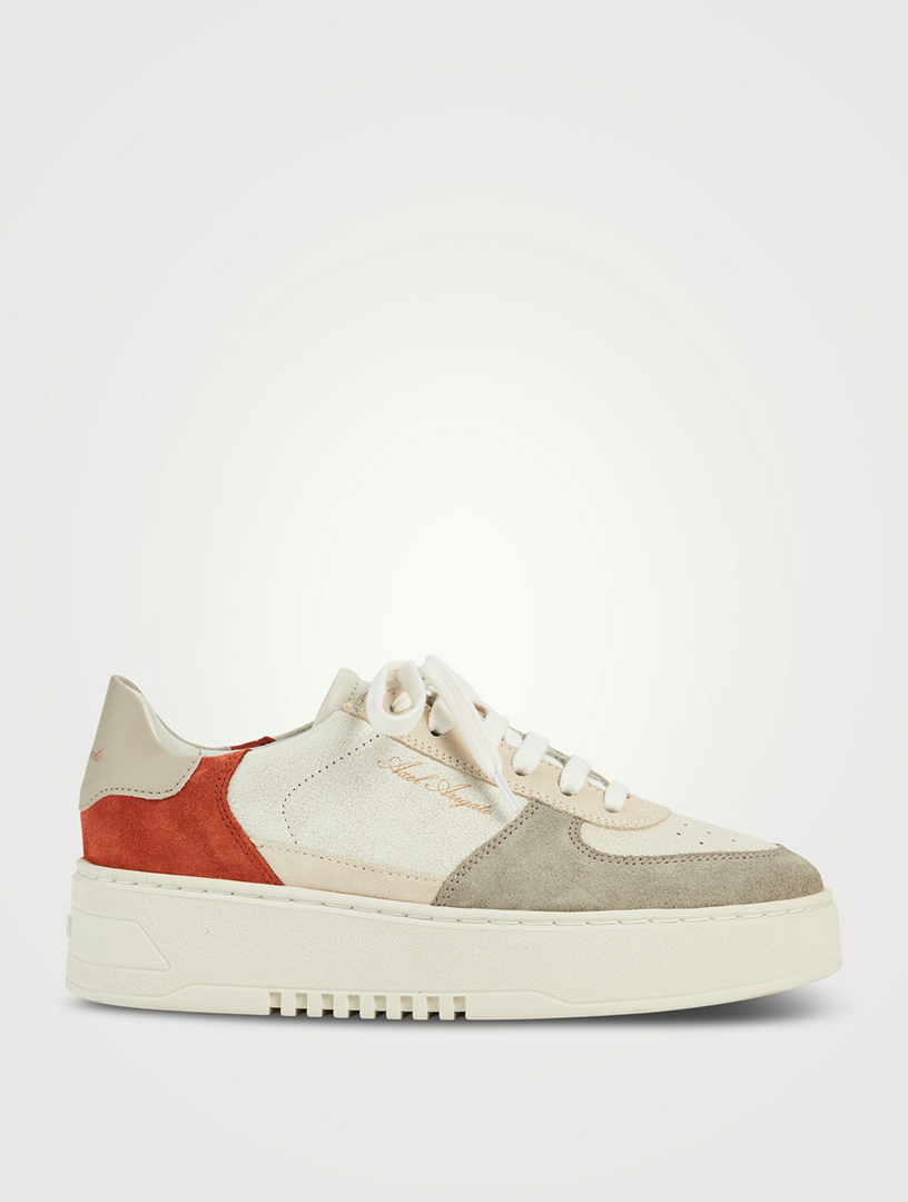 Orbit Leather And Suede Sneakers