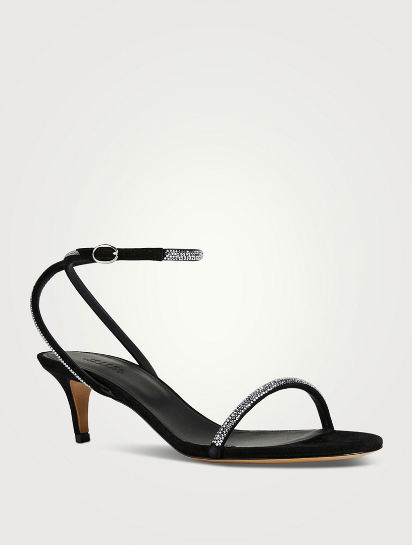 Sandales à Talons Isabel Marant Taille 36 En Daim Gris - Authentique