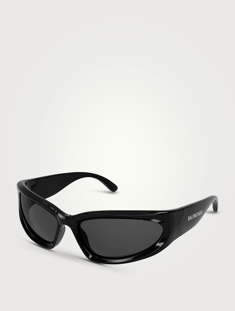 BALENCIAGA Swift Oval Sunglasses | Holt Renfrew