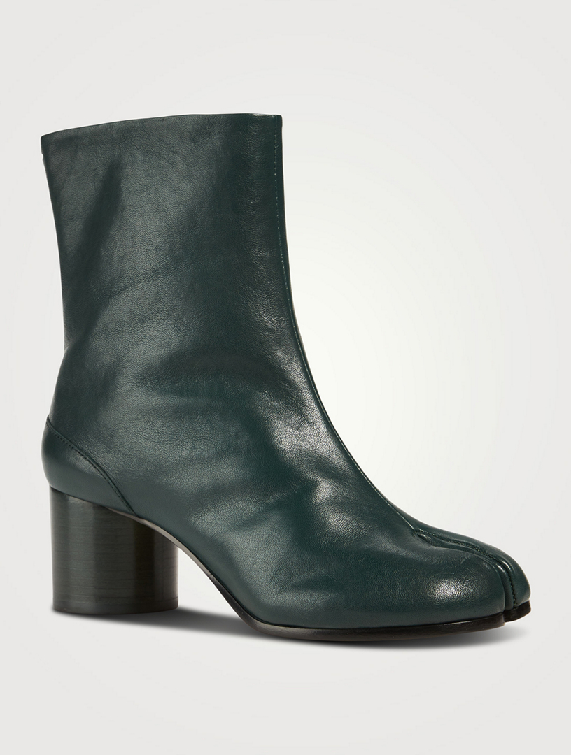 MAISON MARGIELA Tabi Leather Ankle Boots | Holt Renfrew