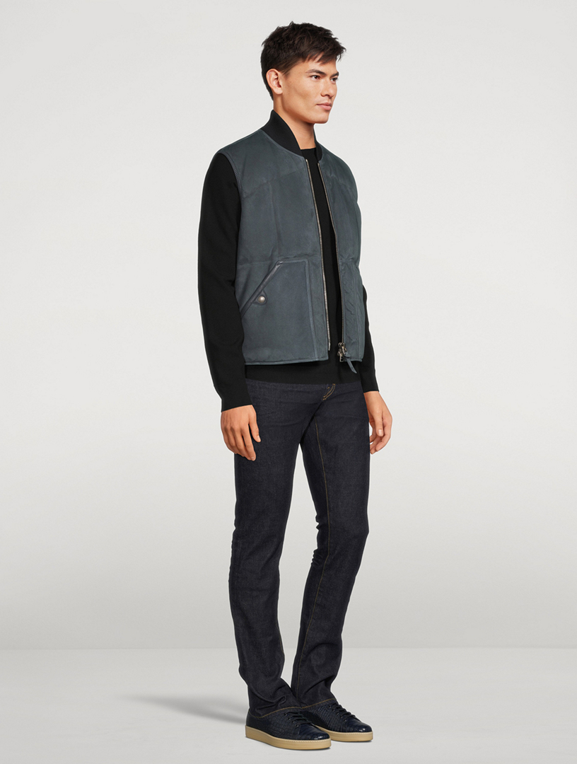 Brunello Cucinelli | Suede Down Vest