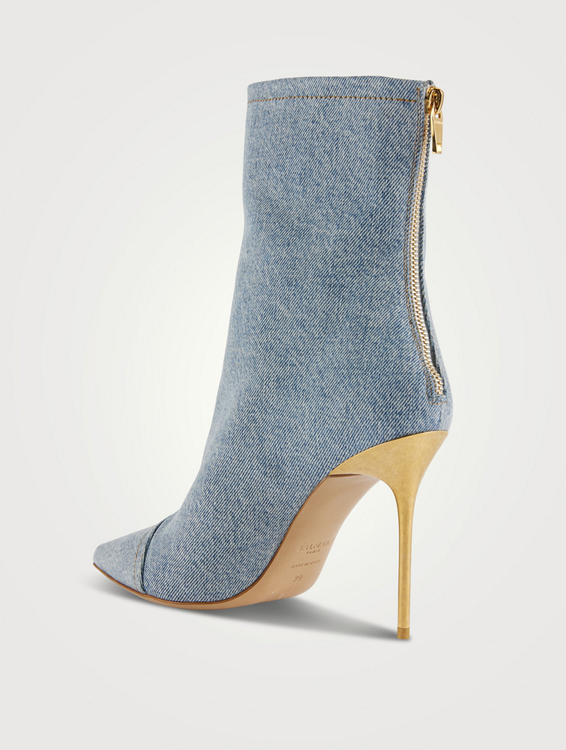 Skye Denim Ankle Boots