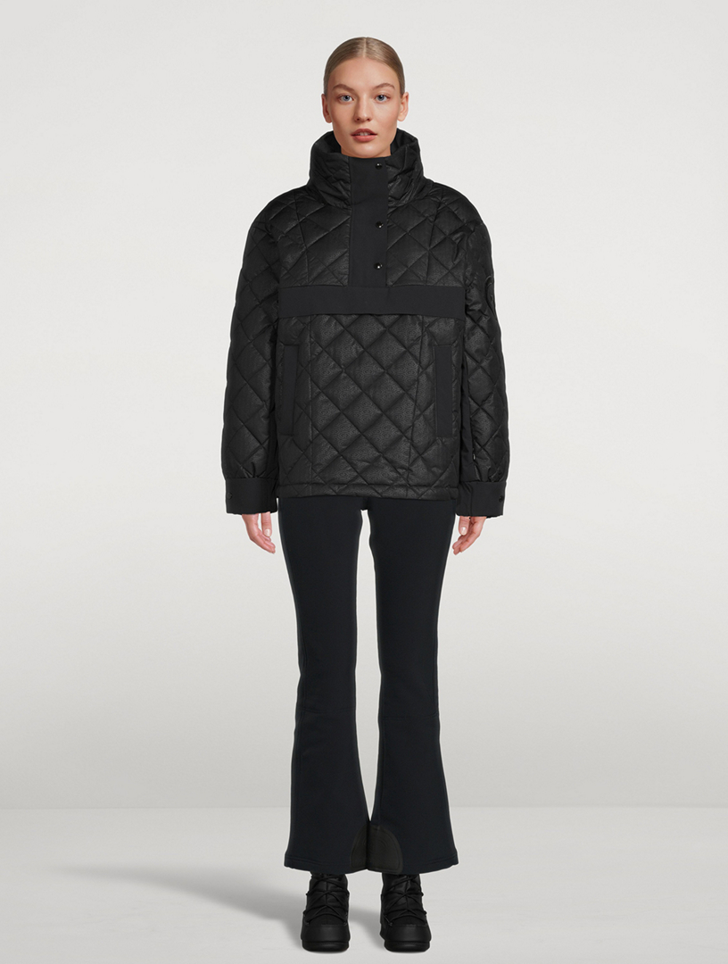 Brandy Quilted Anorak