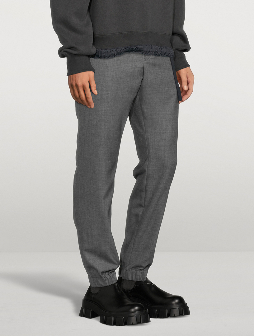 Sacai Wool Melton Pants ボルドー SACAI_4570156470621_12049.jpg?
