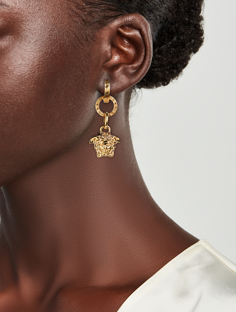 VERSACE Palazzo Earrings Holt Renfrew