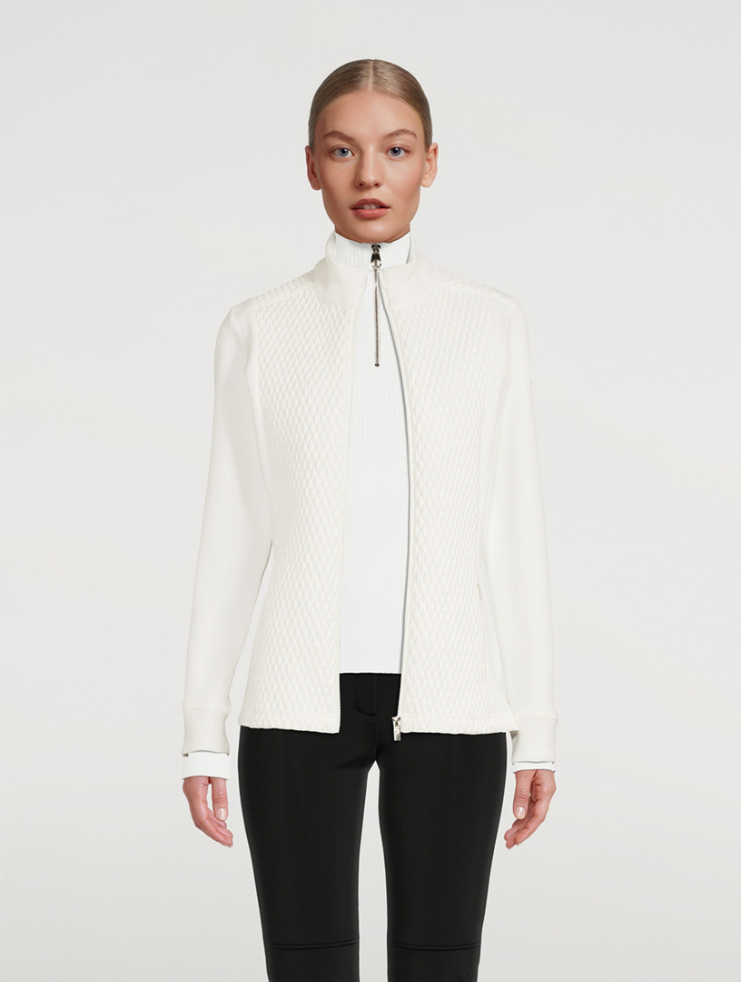 Meryl Smock Zip-Up Jacket