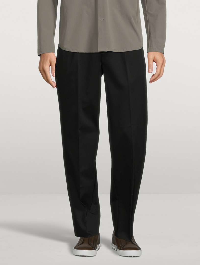 Christopher Gabardine Cotton Pants