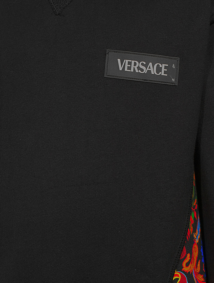 Kaleidoscopic Barocco Cotton Sweatshirt